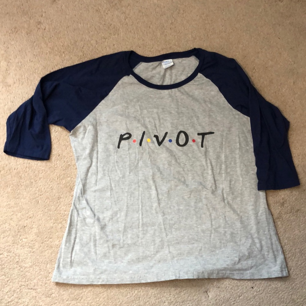 FRIENDS “PIVOT” 3/4 Sleeve Tee
